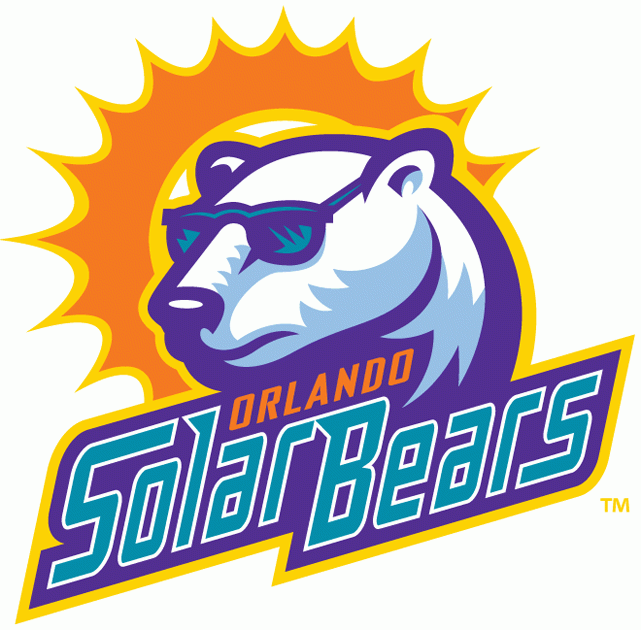 Orlando Solar Bears 2012 13-Pres Alternate Logo 3 vinyl decal